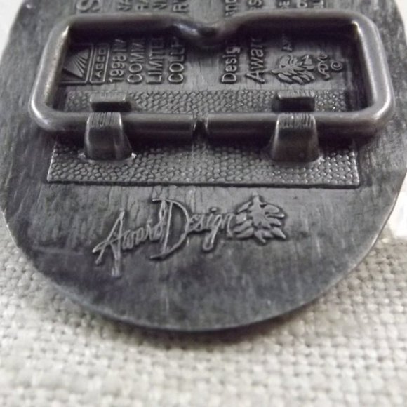NFR Rodeo 1998 Hesston Miniature Belt Buckle - Picture 4 of 7